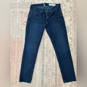 rag & bone Women's Dark Blue Skinny Jeans